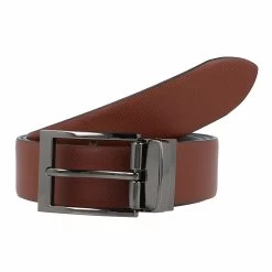 Ceinture Réversible En Cuir