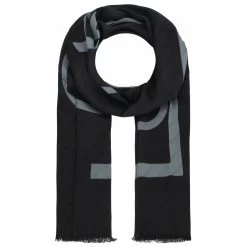 Calvin Klein Monogram Jacquard Foulard 180 Cm